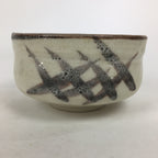Japanese Ceramic Shino Ware Tea Ceremony Green Tea Bowl Vtg Chawan GTB857