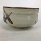 Japanese Ceramic Shino Ware Tea Ceremony Green Tea Bowl Vtg Chawan GTB857