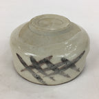 Japanese Ceramic Shino Ware Tea Ceremony Green Tea Bowl Vtg Chawan GTB857