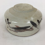 Japanese Ceramic Shino Ware Tea Ceremony Green Tea Bowl Vtg Chawan GTB857