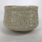 Japanese Ceramic Shino Ware Tea Ceremony Green Tea Bowl Vtg Chawan GTB872