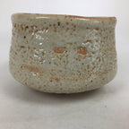 Japanese Ceramic Shino Ware Tea Ceremony Green Tea Bowl Vtg Chawan GTB872