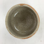 Japanese Ceramic Shino Ware Tea Ceremony Green Tea Bowl Vtg Chawan GTB872