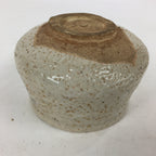 Japanese Ceramic Shino Ware Tea Ceremony Green Tea Bowl Vtg Chawan GTB872