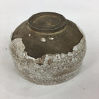 Japanese Ceramic Shino Ware Tea Ceremony Green Tea Bowl Vtg Chawan GTB883