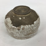 Japanese Ceramic Shino Ware Tea Ceremony Green Tea Bowl Vtg Chawan GTB883