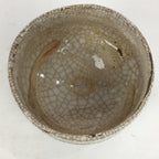 Japanese Ceramic Shino Ware Tea Ceremony Green Tea Bowl Vtg Chawan GTB883