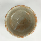 Japanese Ceramic Shino Ware Tea Ceremony Green Tea Bowl Vtg Chawan GTB915