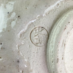 Japanese Ceramic Shino Ware Tea Ceremony Green Tea Bowl Vtg Chawan GTB946