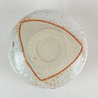 Japanese Ceramic Shino Ware Tea Ceremony Green Tea Bowl Vtg Chawan GTB949