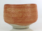 Japanese Ceramic Shino Ware Tea Ceremony Green Tea Bowl Vtg Chawan GTB951