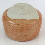 Japanese Ceramic Shino Ware Tea Ceremony Green Tea Bowl Vtg Chawan GTB951