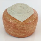 Japanese Ceramic Shino Ware Tea Ceremony Green Tea Bowl Vtg Chawan GTB951