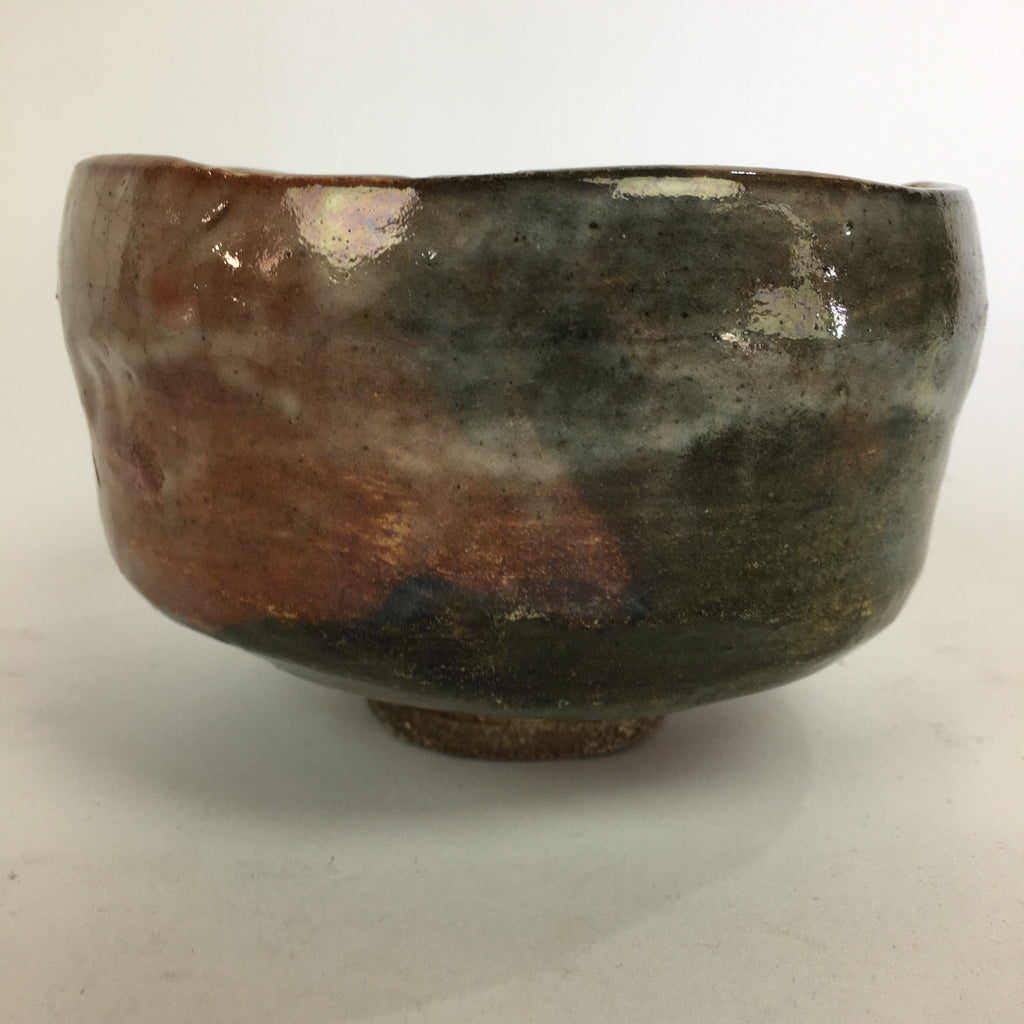 Japanese Ceramic Shoraku Kiln Tea Bowl Vtg Ceremony Chawan Raku Ware GTB766