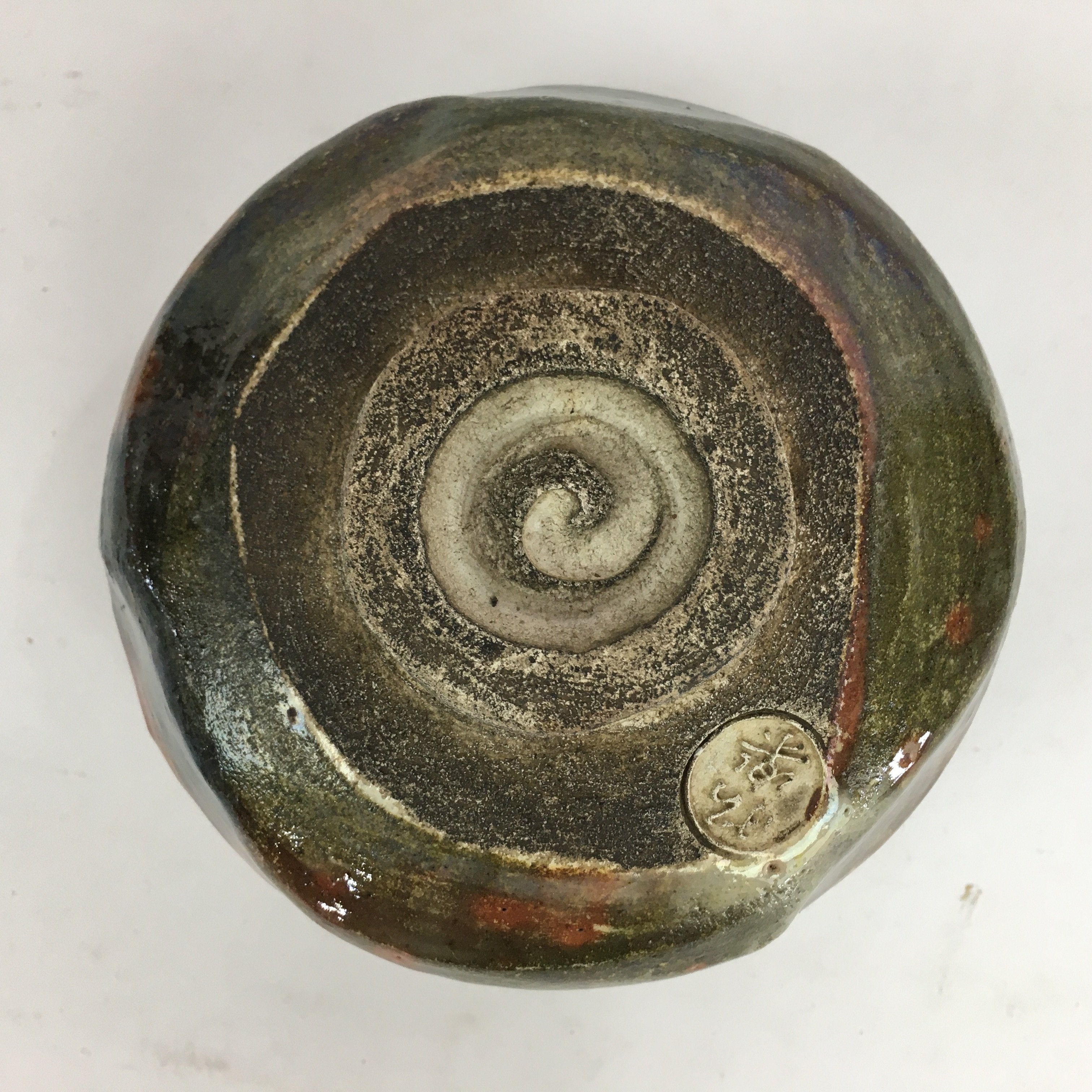 Japanese Ceramic Shoraku Kiln Tea Bowl Vtg Ceremony Chawan Raku Ware GTB766