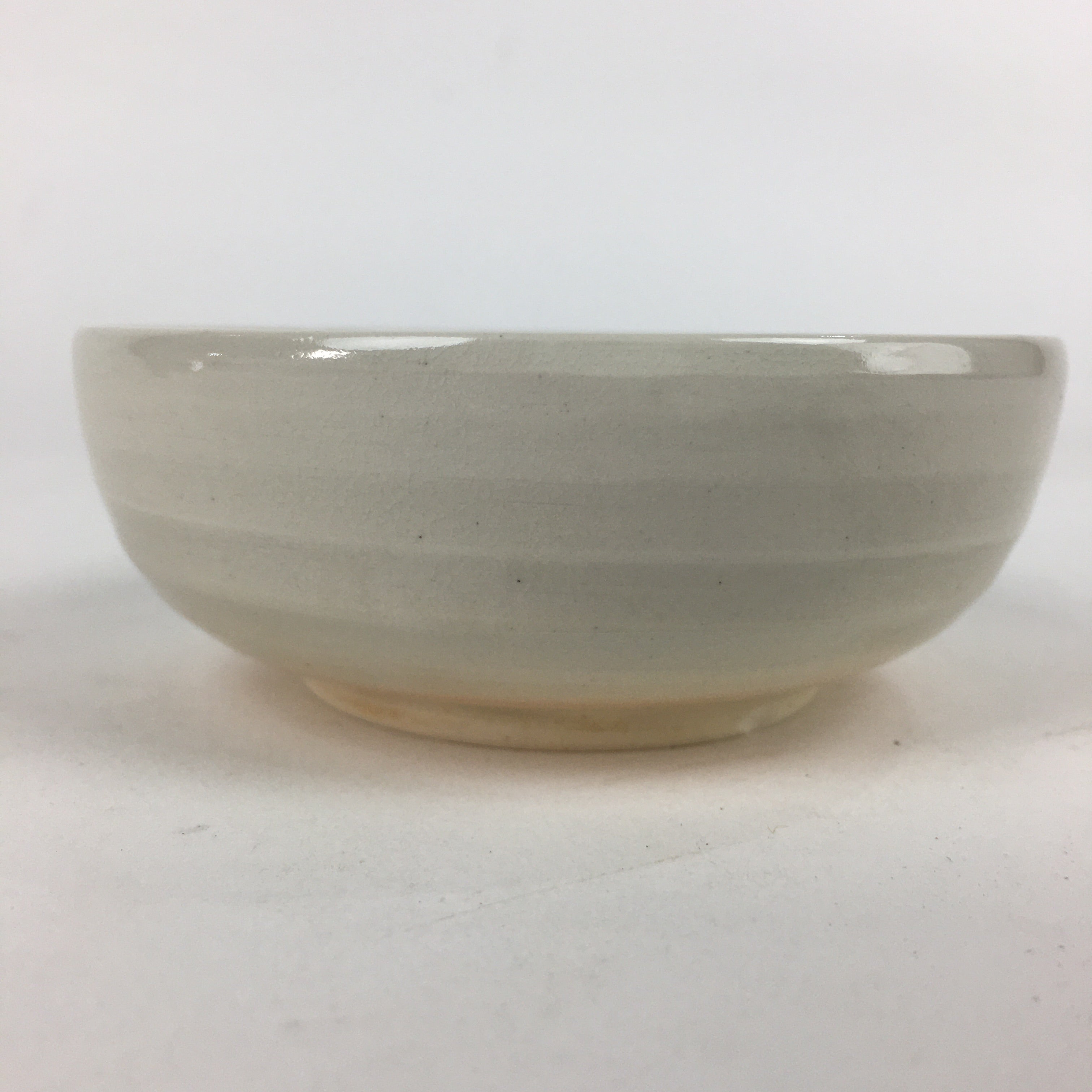 Japanese Ceramic Small Bowl Kiyomizu Ware Vtg Pottery Kobachi White PP892