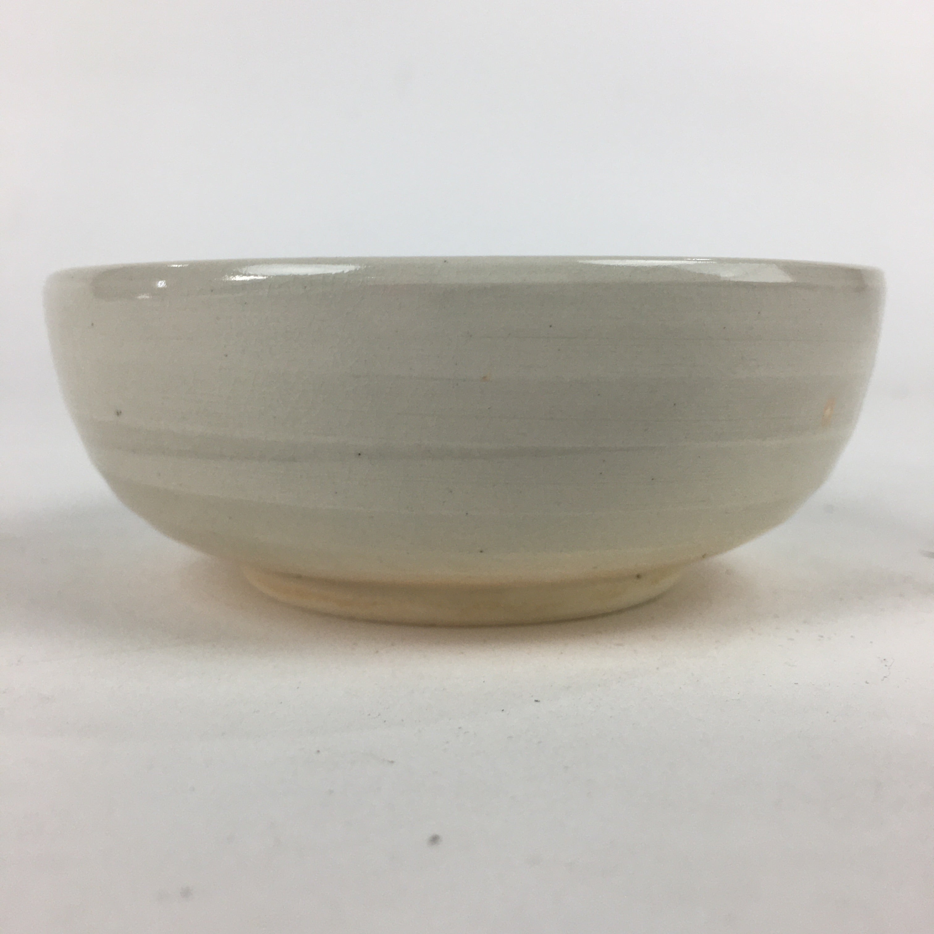 Japanese Ceramic Small Bowl Kiyomizu Ware Vtg Pottery Kobachi White PP893