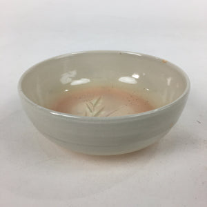 Japanese Ceramic Small Bowl Kiyomizu Ware Vtg Pottery Kobachi White PP893