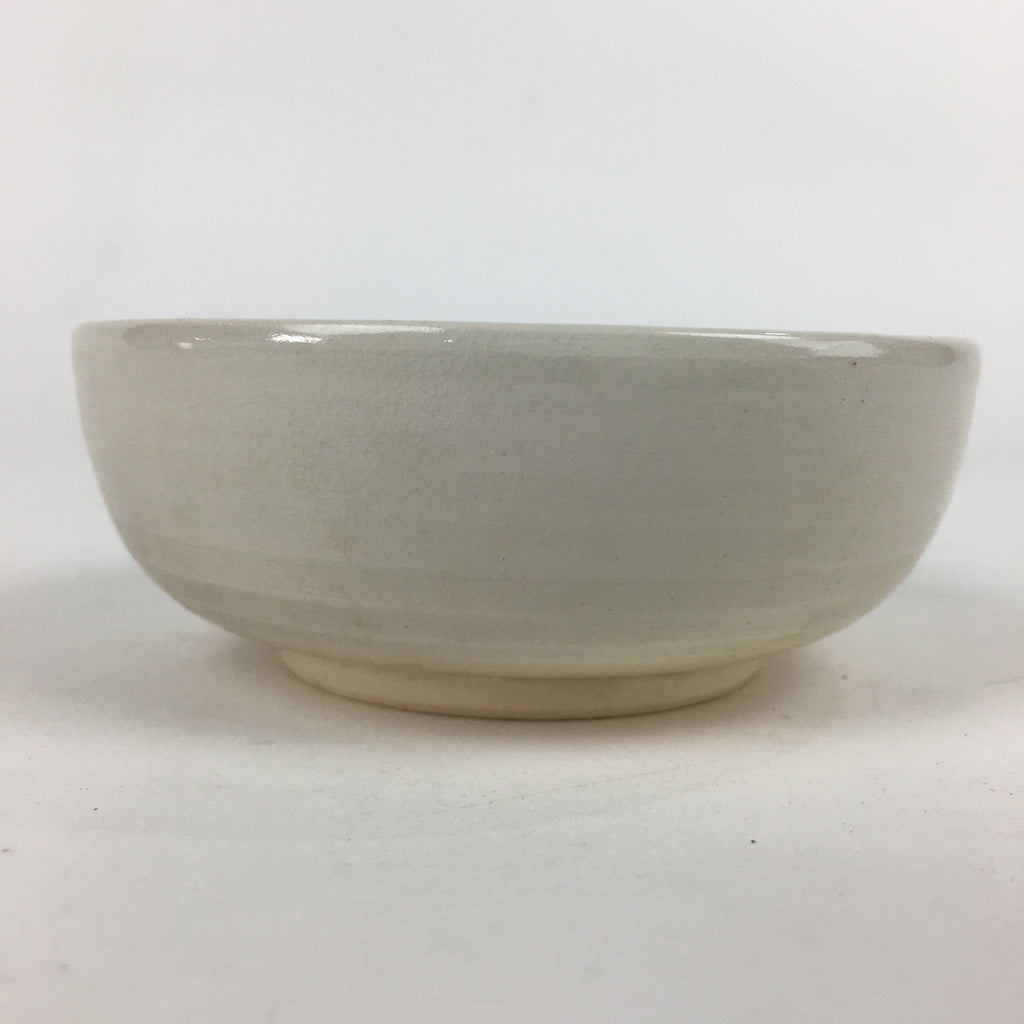 Japanese Ceramic Small Bowl Kiyomizu Ware Vtg Pottery Kobachi White PP894