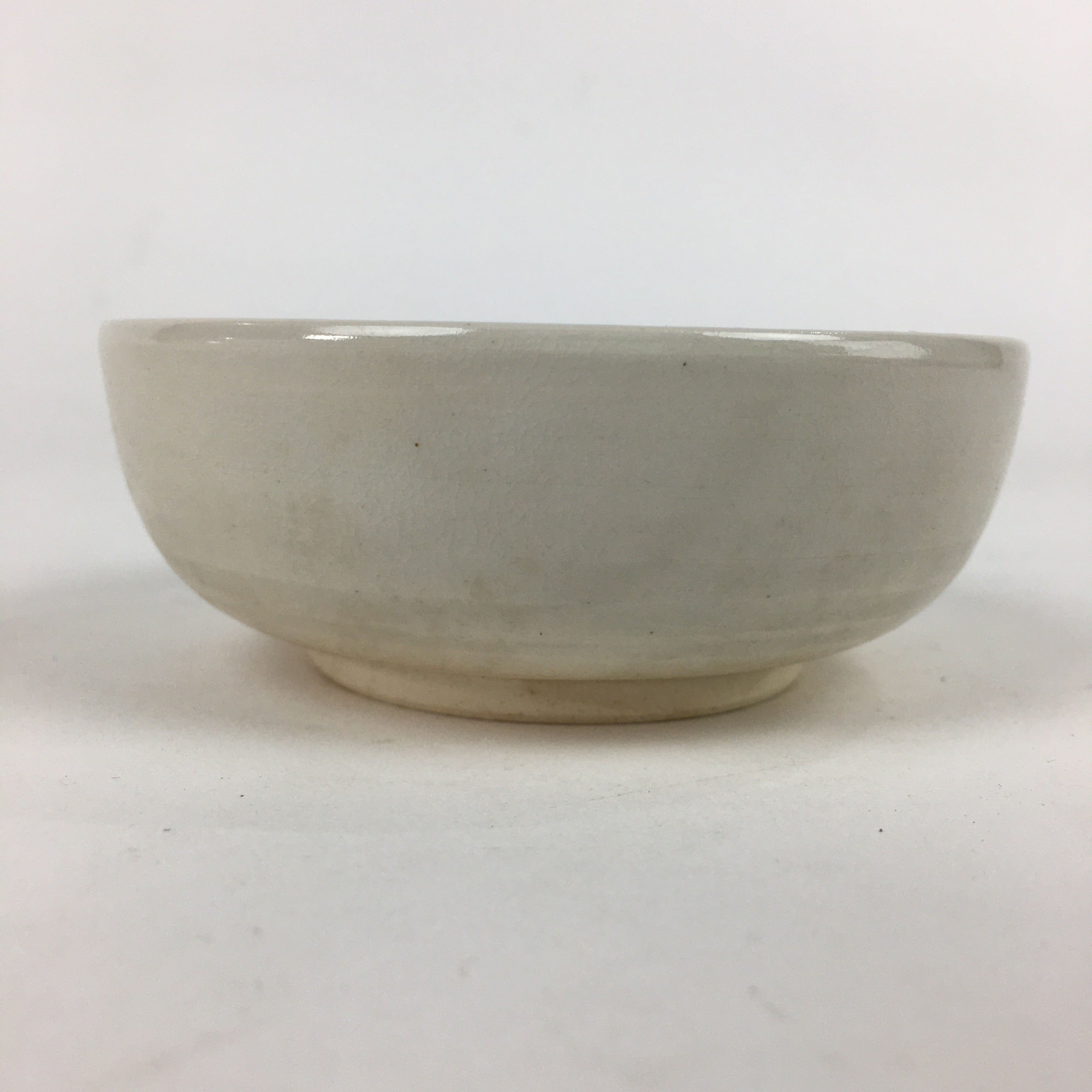 Japanese Ceramic Small Bowl Kiyomizu Ware Vtg Pottery Kobachi White PP894