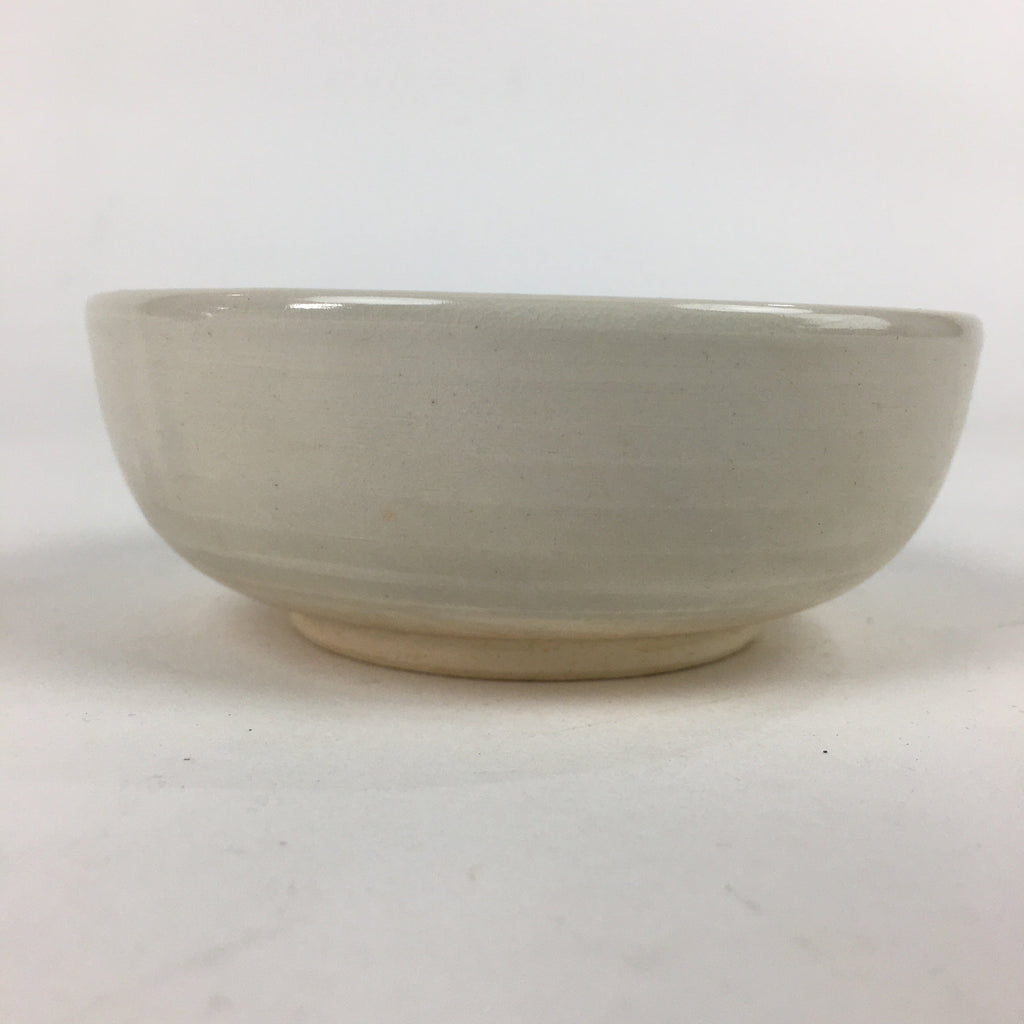 Japanese Ceramic Small Bowl Kiyomizu Ware Vtg Pottery Kobachi White PP894