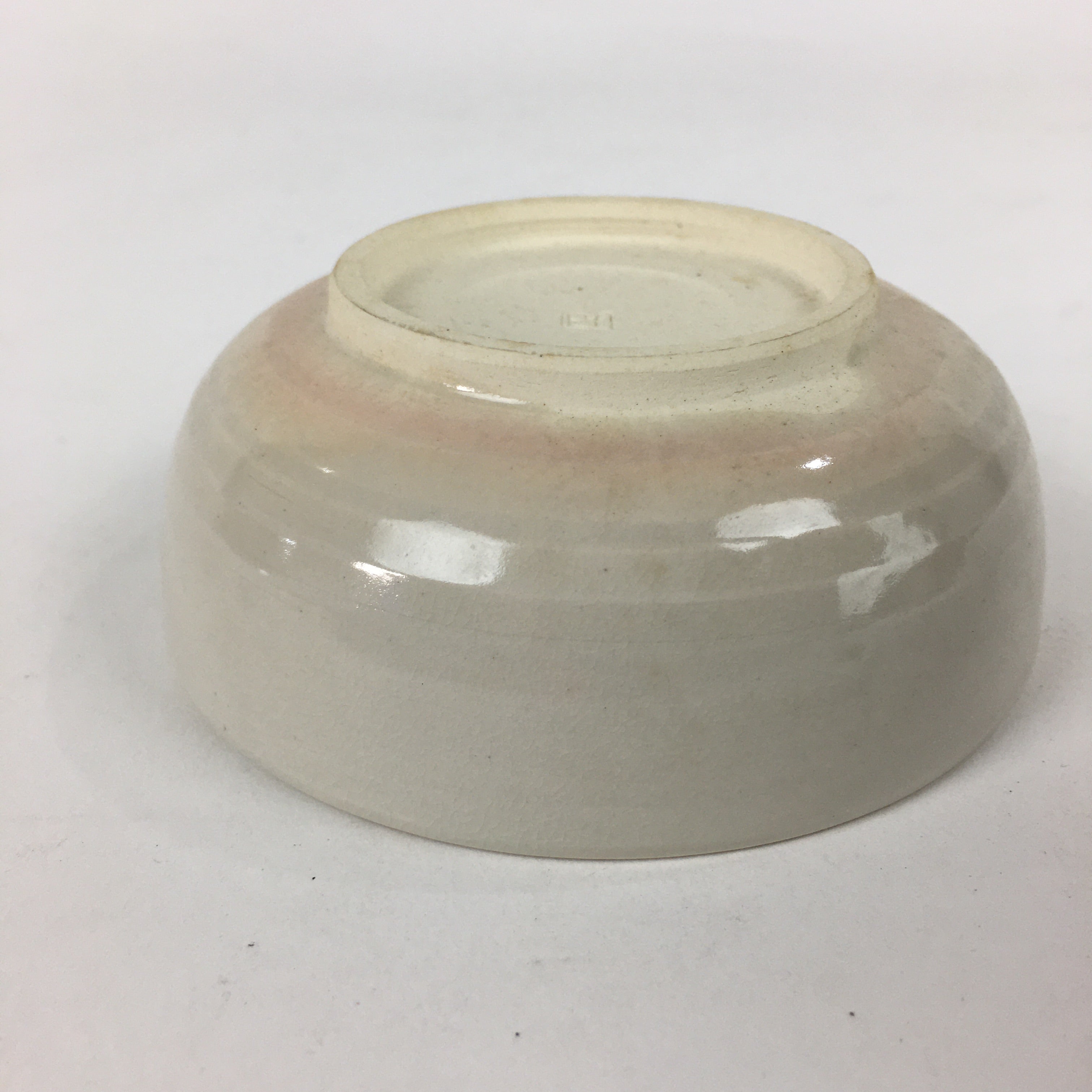 Japanese Ceramic Small Bowl Kiyomizu Ware Vtg Pottery Kobachi White PP894