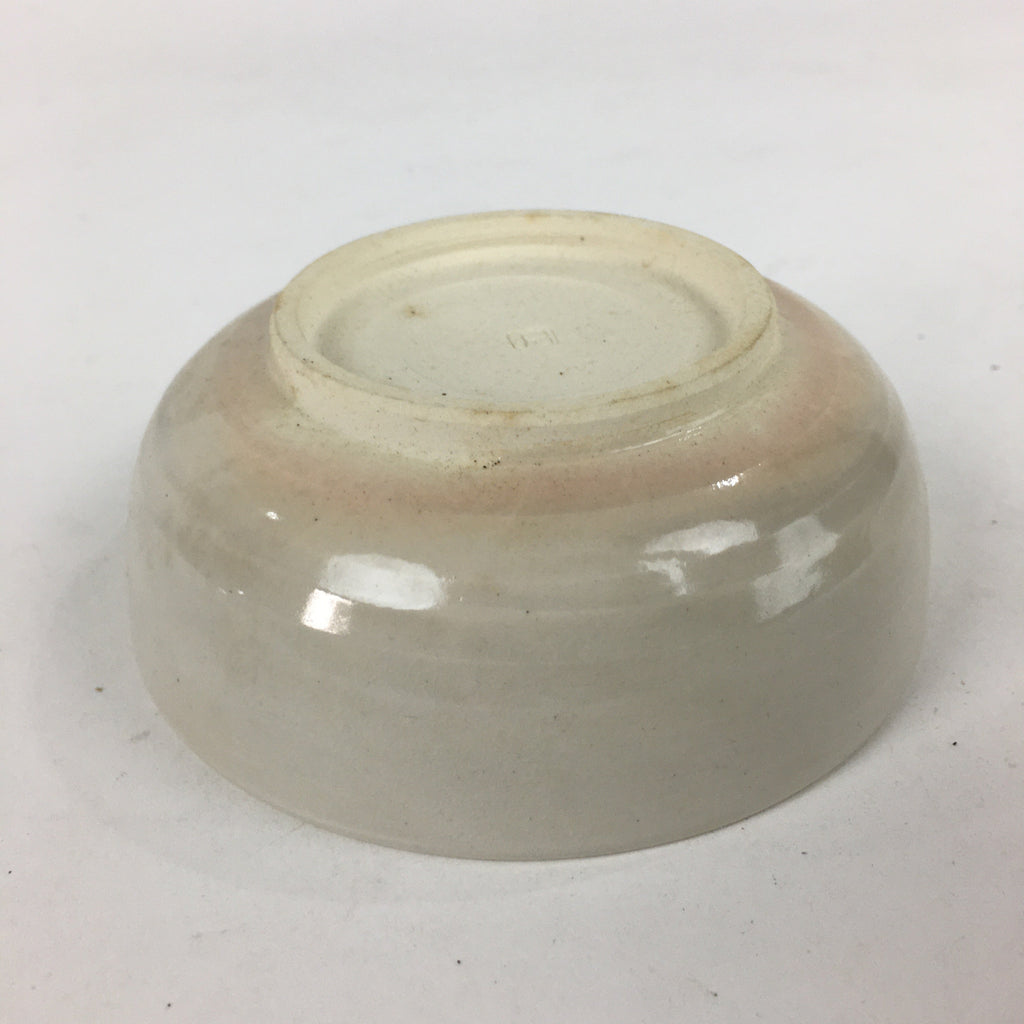 Japanese Ceramic Small Bowl Kiyomizu Ware Vtg Pottery Kobachi White PP894