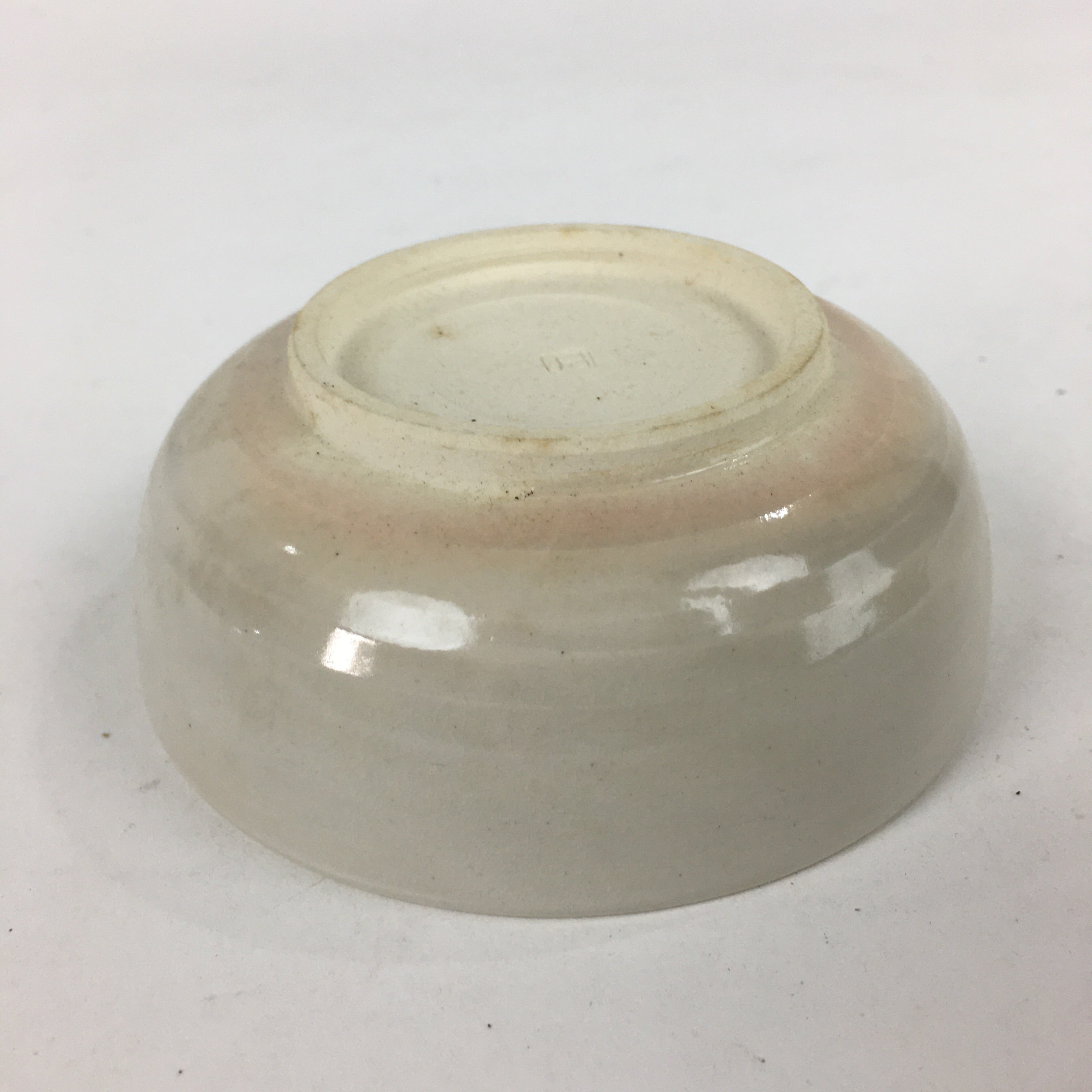 Japanese Ceramic Small Bowl Kiyomizu Ware Vtg Pottery Kobachi White PP894