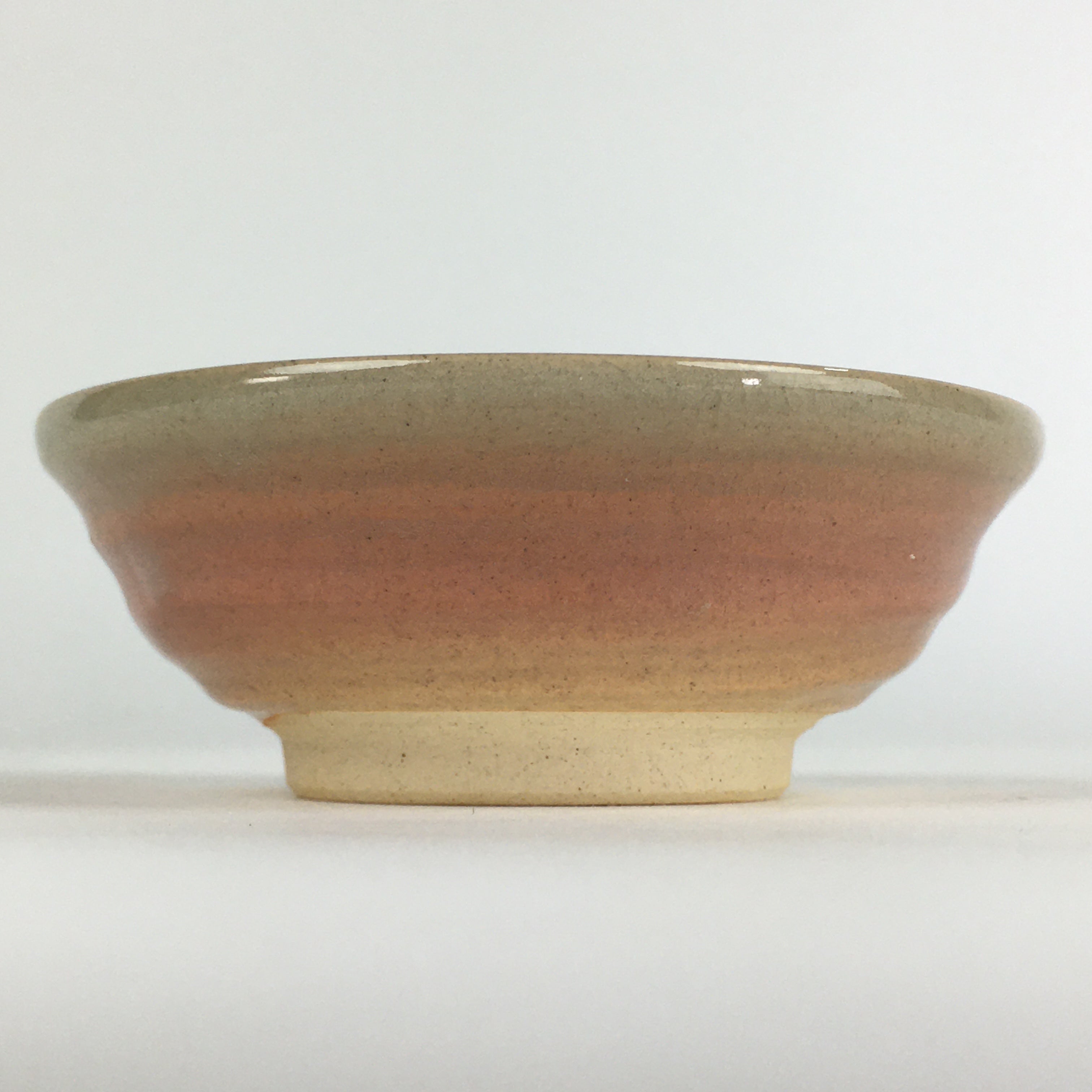 Japanese Ceramic Small Bowl Vtg Pottery Kobachi Pink Beige PP922