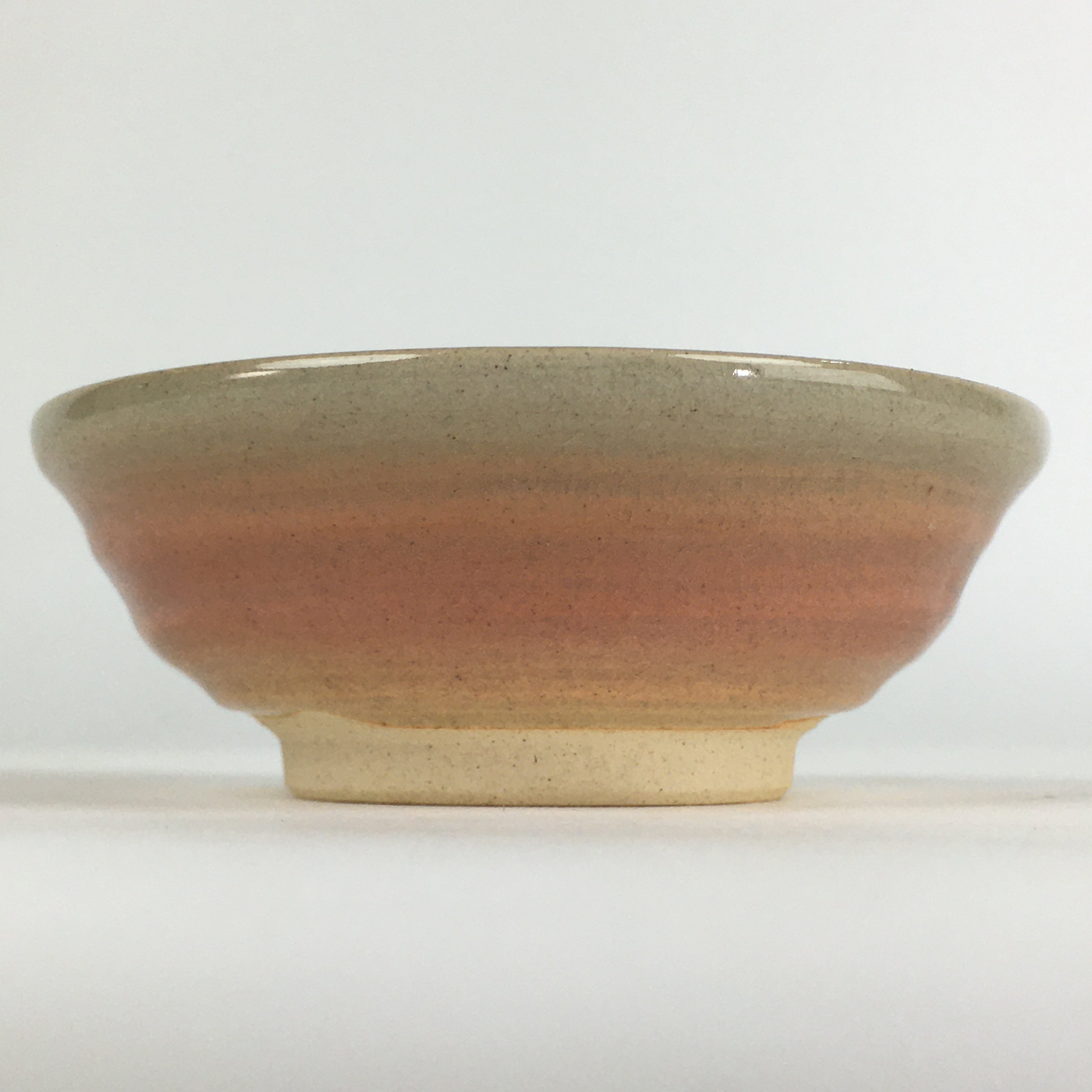 Japanese Ceramic Small Bowl Vtg Pottery Kobachi Pink Beige PP922