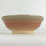 Japanese Ceramic Small Bowl Vtg Pottery Kobachi Pink Beige PP922