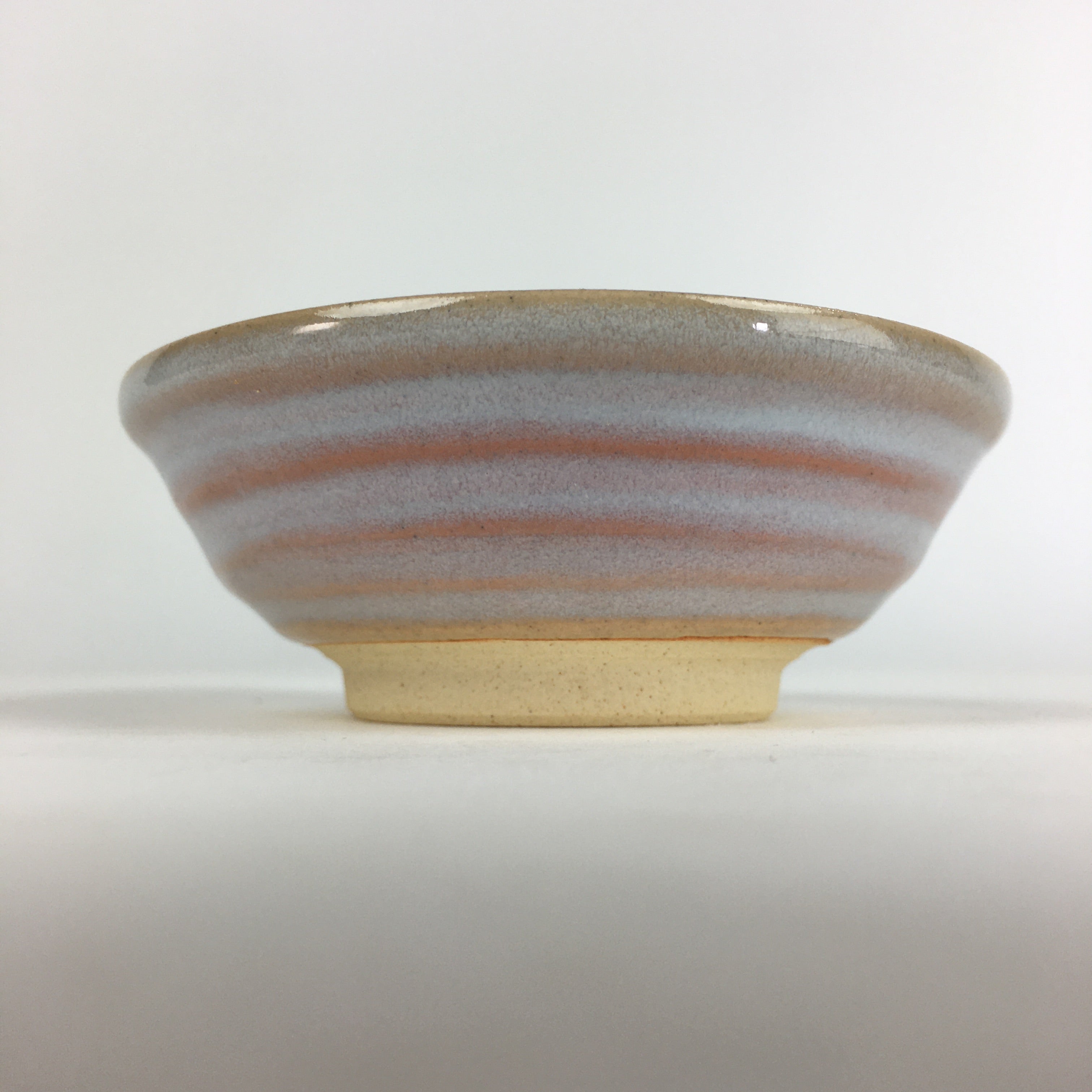 Japanese Ceramic Small Bowl Vtg Pottery Kobachi Pink White PP923