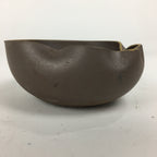Japanese Ceramic Small Bowl Vtg Pottery Yakimono Brown Blue Kobachi PP797