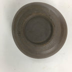 Japanese Ceramic Small Bowl Vtg Pottery Yakimono Brown Blue Kobachi PP797