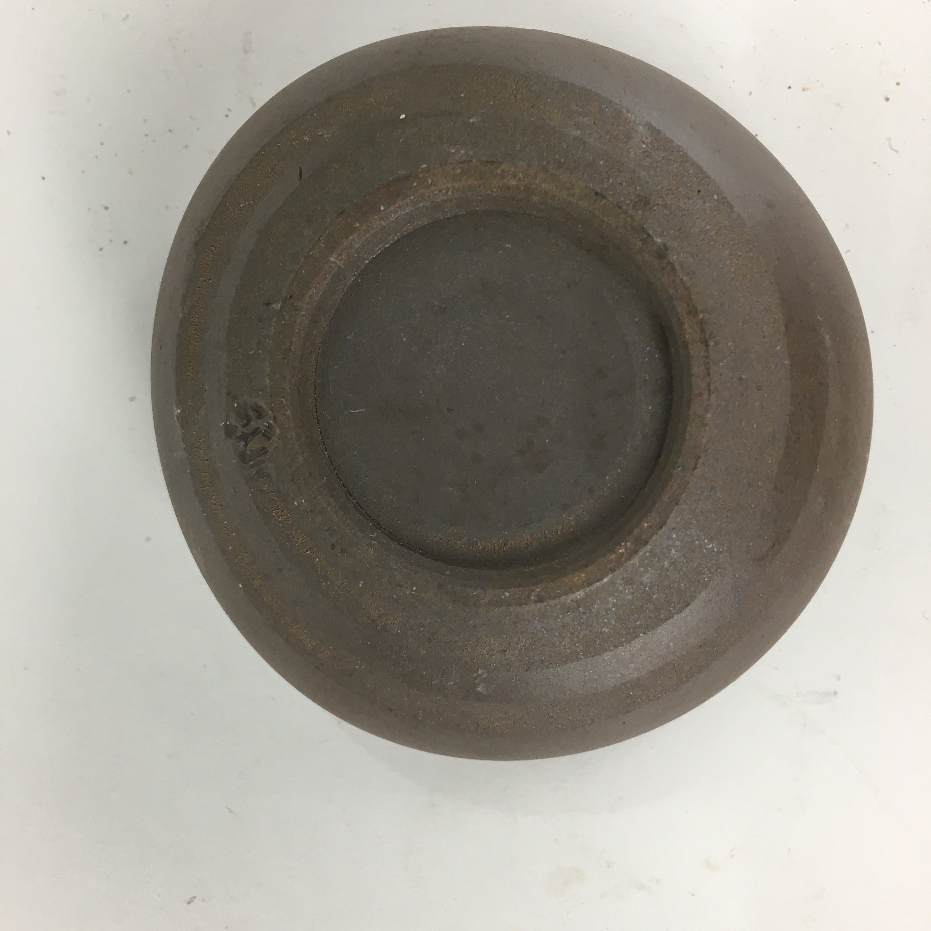 Japanese Ceramic Small Bowl Vtg Pottery Yakimono Brown Blue Kobachi PP797