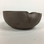 Japanese Ceramic Small Bowl Vtg Pottery Yakimono Brown Blue Kobachi PP798