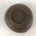 Japanese Ceramic Small Bowl Vtg Pottery Yakimono Brown Blue Kobachi PP798