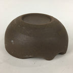 Japanese Ceramic Small Bowl Vtg Pottery Yakimono Brown Blue Kobachi PP799