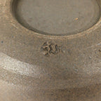 Japanese Ceramic Small Bowl Vtg Pottery Yakimono Brown Blue Kobachi PP800