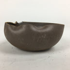 Japanese Ceramic Small Bowl Vtg Pottery Yakimono Brown Blue Kobachi PP800