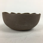 Japanese Ceramic Small Bowl Vtg Pottery Yakimono Brown Blue Kobachi PP800