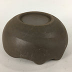 Japanese Ceramic Small Bowl Vtg Pottery Yakimono Brown Blue Kobachi PP800