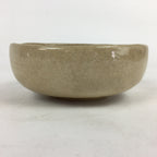 Japanese Ceramic Small Bowl Vtg Pottery Yakimono Kobachi Beige PP909