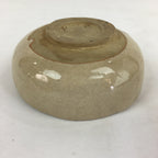 Japanese Ceramic Small Bowl Vtg Pottery Yakimono Kobachi Beige PP909