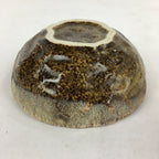 Japanese Ceramic Small Bowl Vtg Pottery Yakimono Kobachi Brown PP908