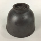 Japanese Ceramic Small Cup Vtg Pottery Yunomi Guinomi Sencha Sake Brown TC274