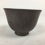 Japanese Ceramic Small Cup Vtg Pottery Yunomi Guinomi Sencha Sake Brown TC275