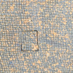 Japanese Ceramic Small Plate Kozara Vtg Square Shape Pottery Brown White PP606