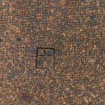 Japanese Ceramic Small Plate Kozara Vtg Square Shape Pottery Brown White PP617