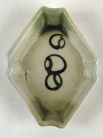 Japanese Ceramic Small Plate Vtg Pottery Kiseto Ware Soy Sauce Sushi Kozara PY27